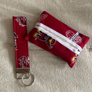 South Carolina Gamecocks keychain